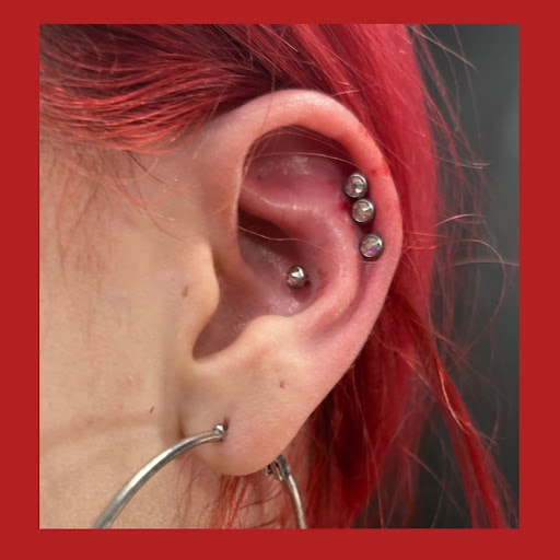 Explore embroidery tattoo ideas, creative tattoo ideas in Riverside, available at The Pierced Tai