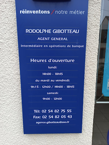 Agence d'assurance AXA Assurance et Banque Rodolphe Gibotteau Morée