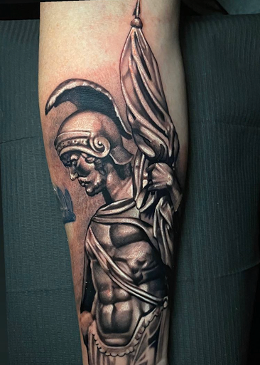 Explore magic the gathering tattoo ideas, creative tattoo ideas in Wichita Falls, available at Firme Copias Tattoo shop