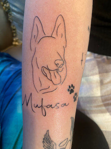 Explore dark angel tattoo ideas, creative tattoo ideas in Danvers, available at The Kingdom Tattoo Co.