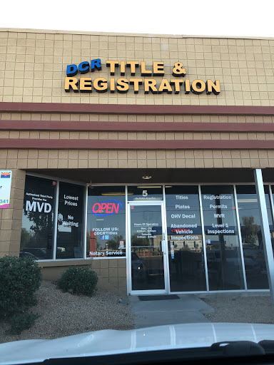 DCR Title and Registration