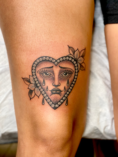 Explore tattoo connection ideas, creative tattoo ideas in Modesto, available at Inkwell Tattoo