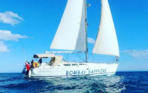 BOMBAY SAPPHIRE DOLPHIN TRIPS FUENGIROLA..GO.SAILME Ltd. AILING BOAT CHARTERS image