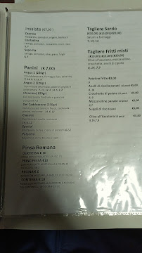 Menu du Civico 10 RISTOPIZZERIA à Perdasdefogu