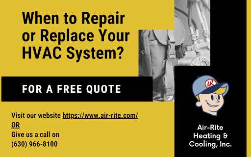HVAC Contractor «Air-Rite Heating & Cooling», reviews and photos, 1150 Frontenac Rd, Naperville, IL 60563, USA