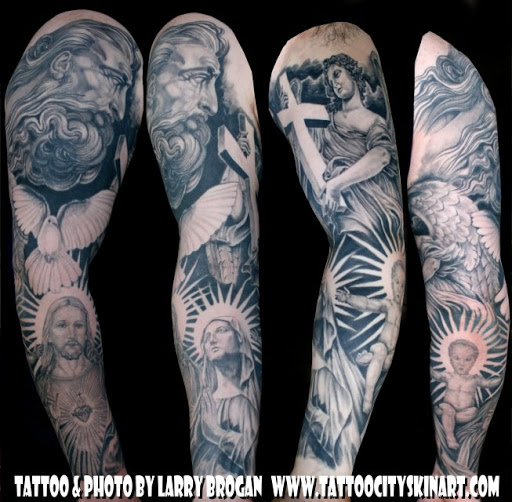 Explore mercury tattoo ideas, creative tattoo ideas in Lockport, available at Tattoo City by Larry Brogan
