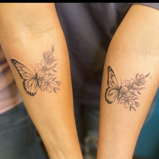 Explore childs name tattoo ideas, creative tattoo ideas in Biloxi, available at Artisan Ink Studio