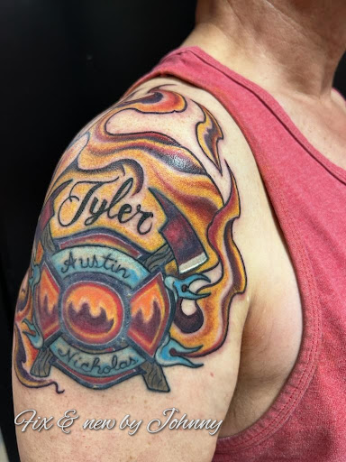 Explore tattoo ideas father daughter, creative tattoo ideas in San Tan Valley, available at Frontier Tattoo Company