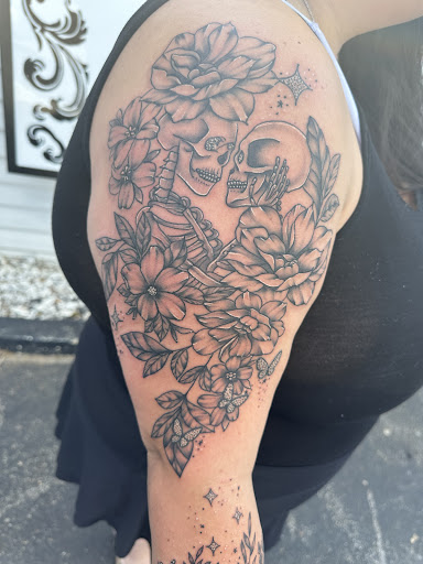 Explore june birth flower tattoo ideas, creative tattoo ideas in Knoxville, available at Hard Knox Tattoo
