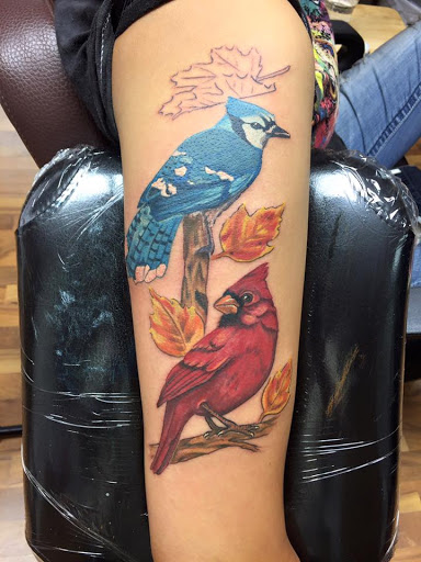 Explore bipolar disorder tattoo ideas, creative tattoo ideas in Magnolia, available at Tanner Tattoos