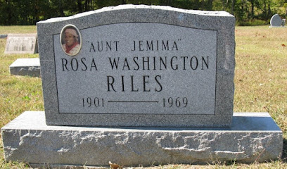 Aunt Jemima's headstone