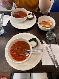 Soupe de tomate du Restaurant ukrainien Le Bortsch à Paris - n°4