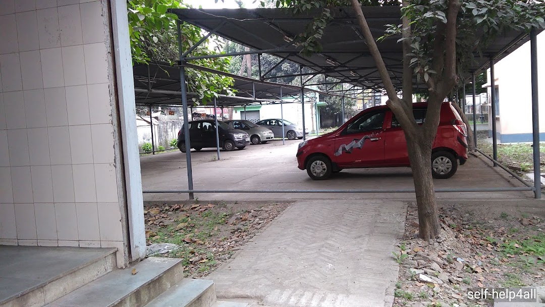 Car Parking area of ISI Residential Campus