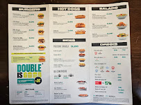 Carte du TGB - The Good Burger à Rome