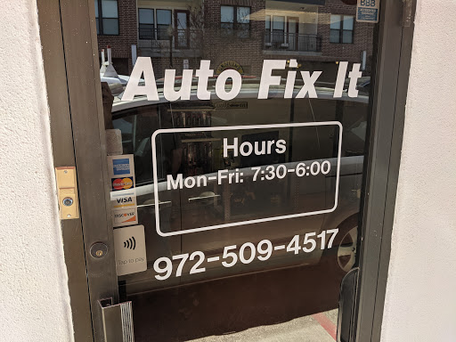 Auto Repair Shop «Auto Fix It», reviews and photos, 1421 I Ave, Plano, TX 75074, USA