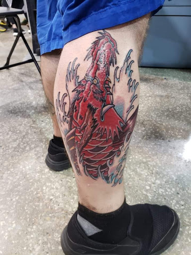 Explore great half sleeve tattoo ideas, creative tattoo ideas in Kansas City, available at Golden Stag Tattoo and Gallery