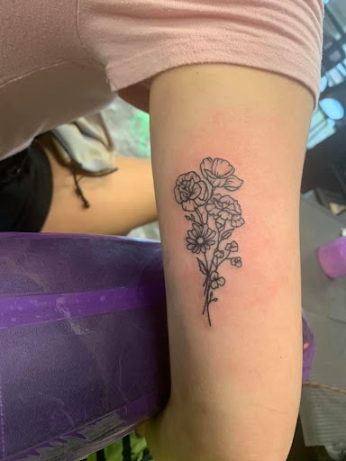 Find tattoo ideas for upper arm men for your next unique tattoo in Conroe at Monsters Ink, LLC