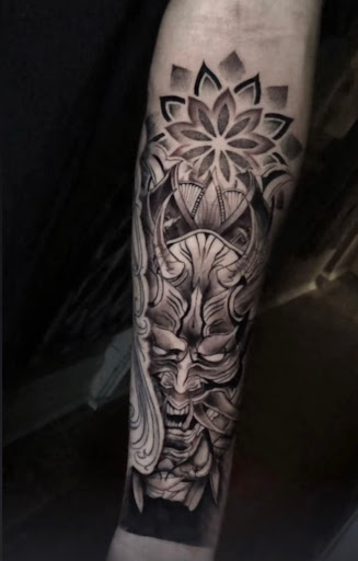 Explore under butt tattoo ideas, creative tattoo ideas in Baltimore, available at Rippd Canvas Tattoo Shop Artists Social Club