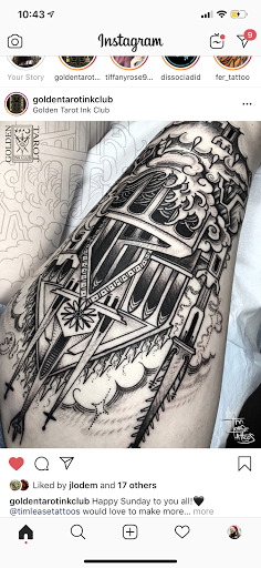 Explore simple halloween tattoo ideas, creative tattoo ideas in Winter Park, available at Tim Lease Custom Tattoos