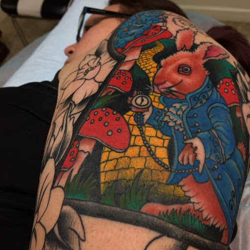 Tattoo Shop «San Antonio Rose Tattoo», reviews and photos, 320 Kitty Hawk Rd, Universal City, TX 78148, USA