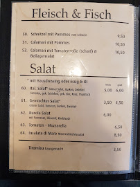 Pizza Pasta da Franco à Fürth carte