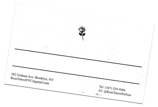 rose tattoo parlour, 382 Graham Ave, Brooklyn, NY 11211, USA, 