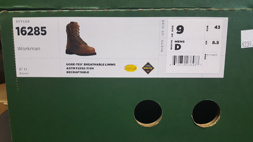 Shoe Store «No-D-Lay Shoe Shop (Pacific Jack Boots & Gear)», reviews and photos, 339 SW 2nd Ave, Albany, OR 97321, USA