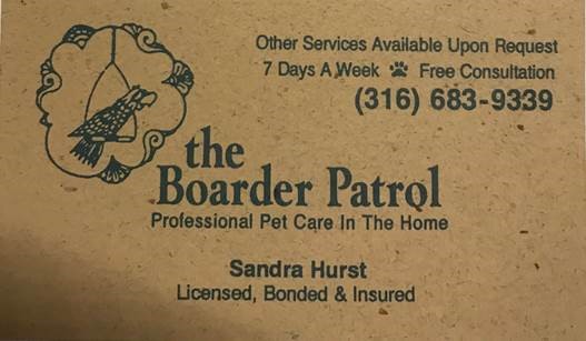 The Boarder Patrol - Pet Sitting Services