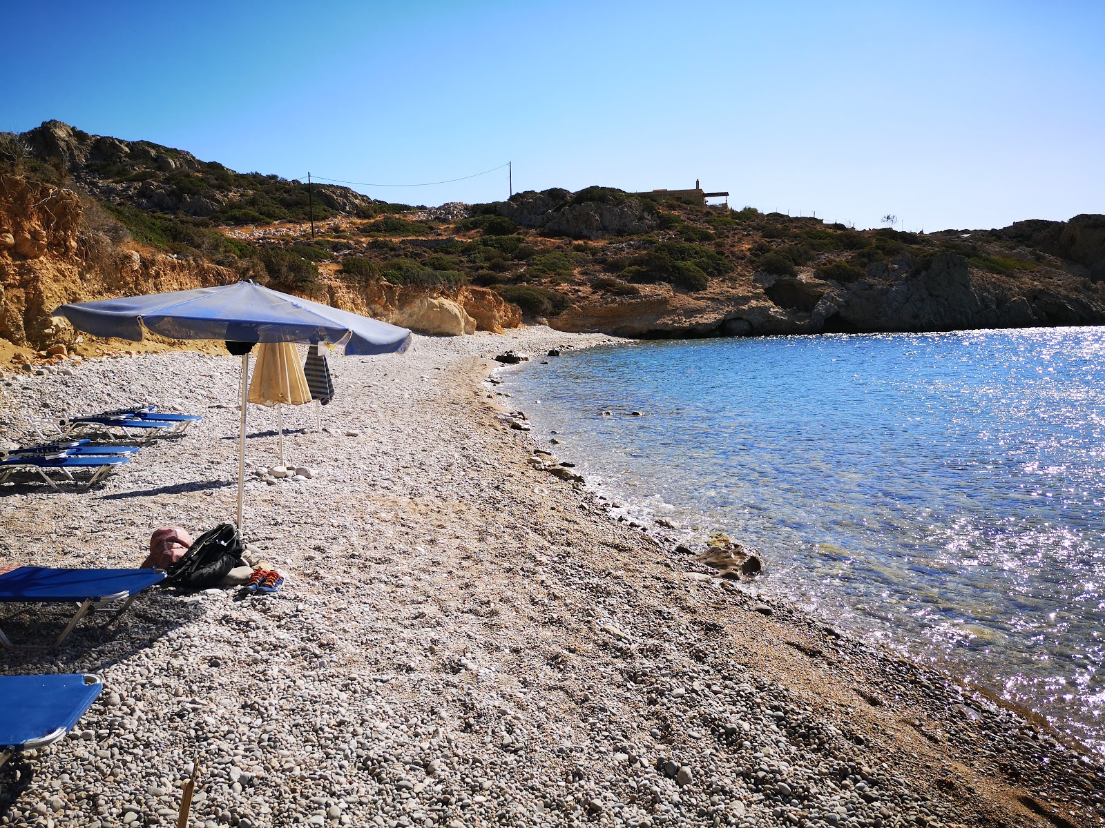 Zdjęcie Fokia beach obszar udogodnień