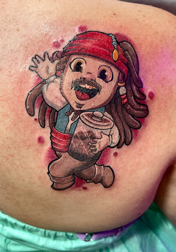 Explore labrador tattoo ideas, creative tattoo ideas in Titusville, available at Exclusive Ink Studio
