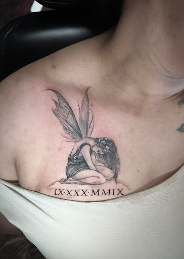 Explore small black and white tattoo ideas, creative tattoo ideas in Silver City, available at Independent Ink Tattoo