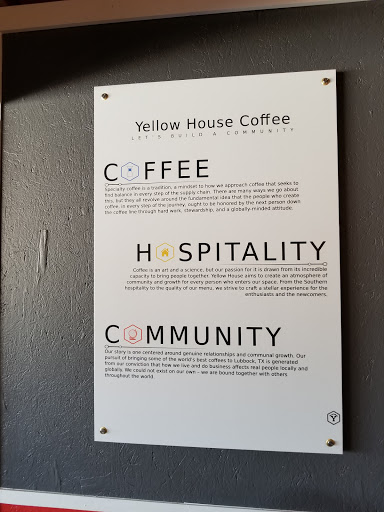 Coffee Shop «Yellow House Coffee», reviews and photos, 3017 34th St, Lubbock, TX 79410, USA