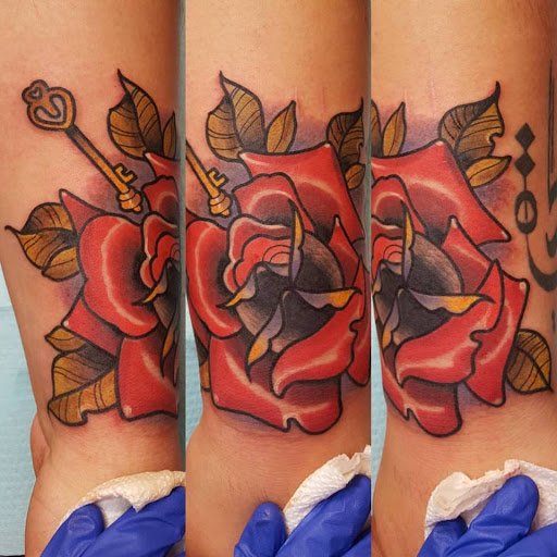 Explore time waits for no one tattoo ideas, creative tattoo ideas in Bradenton, available at Sacred Arts Tattoo Bradenton