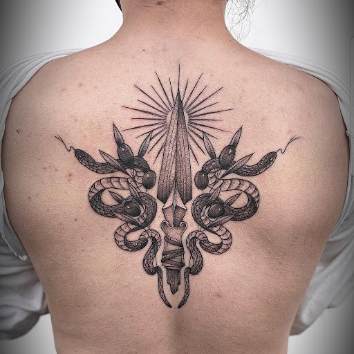 Explore black male tattoo ideas, creative tattoo ideas in Ambler, available at Tattoo GalaxyAmbler Piercing & Custom Tattoos