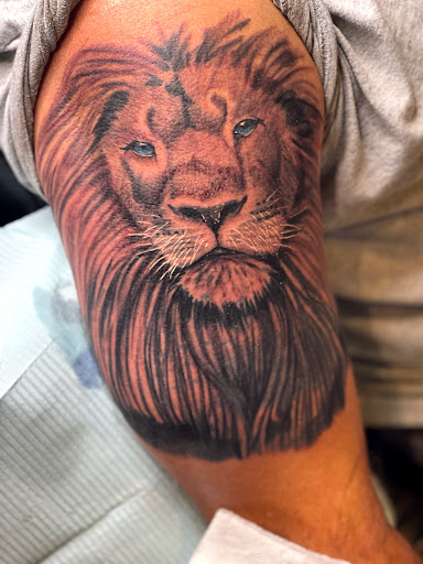 Explore norse pagan tattoo ideas, creative tattoo ideas in Goose Creek, available at Red Kirin Tattoo