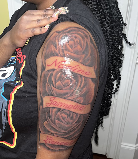 Explore minimalist sibling tattoo ideas, creative tattoo ideas in Atlanta, available at Ink Slave Tattoos