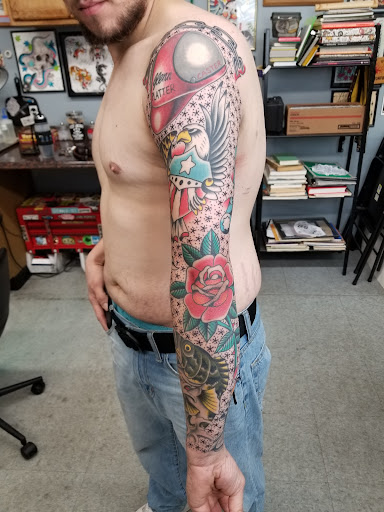 Explore chicken tattoo ideas, creative tattoo ideas in Cleveland, available at West Anchor Tattoo