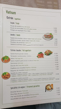 Restaurant asiatique La Baie d'Halong Colmar à Colmar - menu / carte