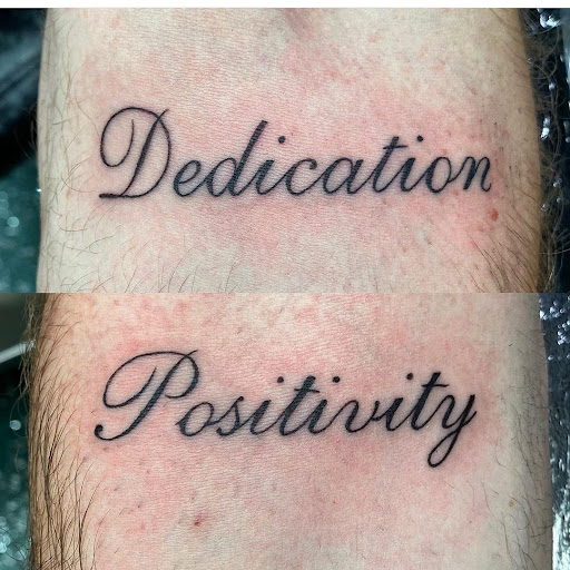 Explore twin tattoo ideas for mom, creative tattoo ideas in Vancouver, available at Studio X Tattoos & Piercings