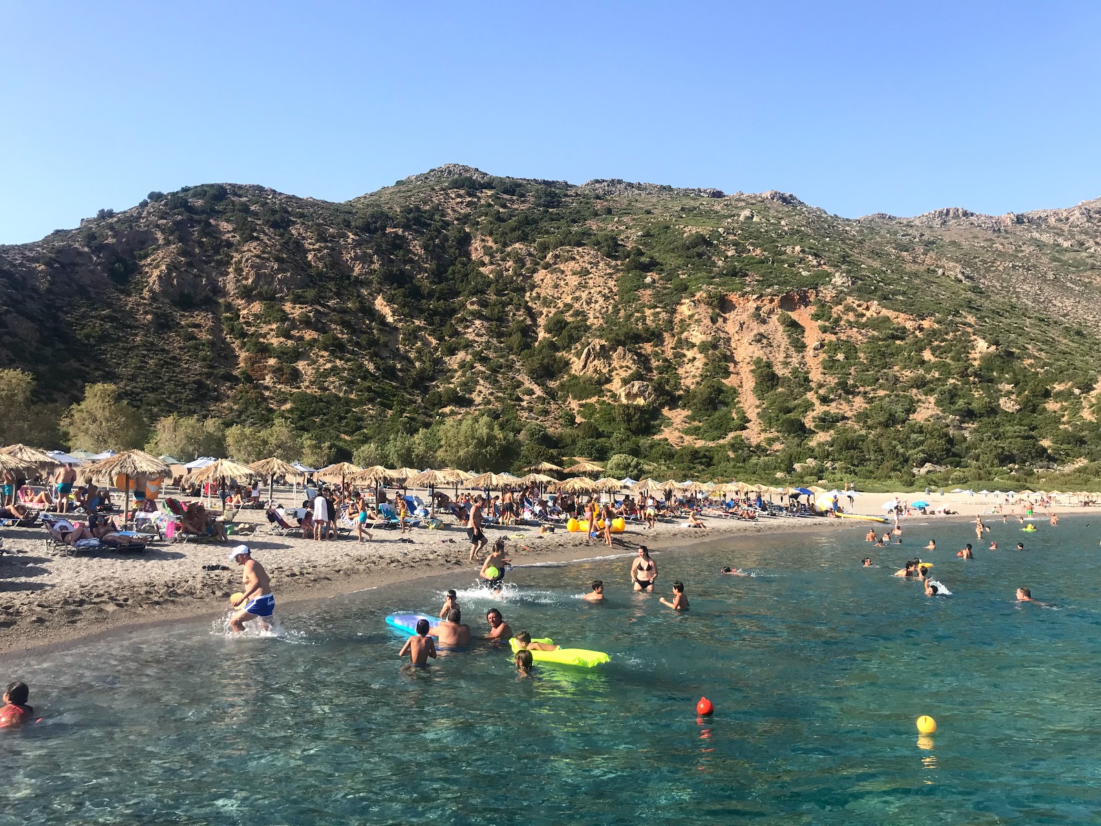 Photo of Ammoudia beach located in natural area