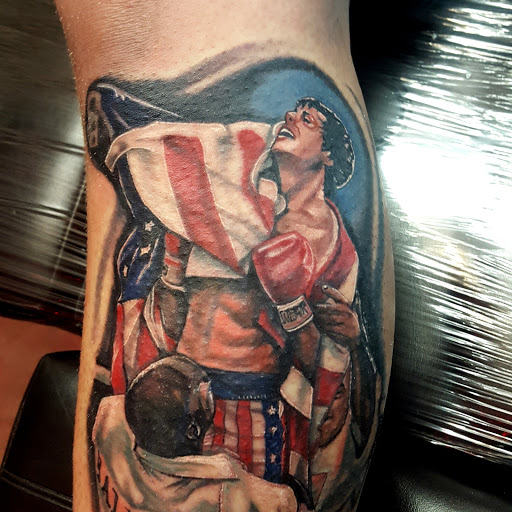 Explore airplane tattoo ideas, creative tattoo ideas in Yucaipa, available at Gaslamp Tattoo Gallery
