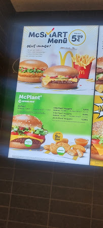 McDonald's à Saarbrücken carte