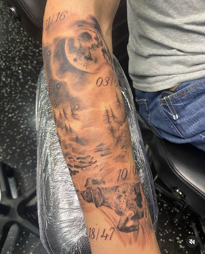 Explore fear tattoo ideas, creative tattoo ideas in Fort Myers, available at Loyal 2 The Coil Tattoos & Piercings (Edison Mall Location Entrance F)