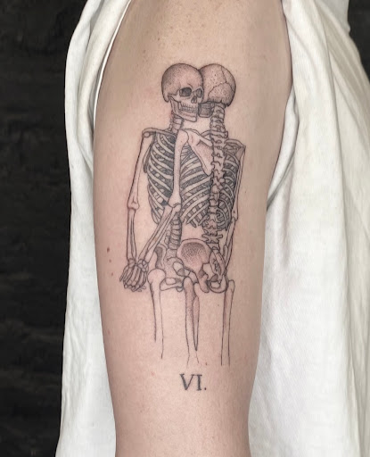 Explore skinny tattoo ideas, creative tattoo ideas in Richmond, available at SinnerG Tattoos & Dark Arts