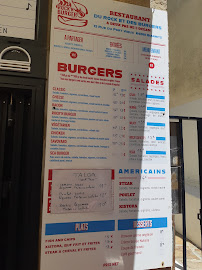 Restaurant Rock'n Burger à Biarritz (la carte)