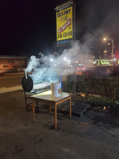 Jamaican Restaurant «Destiny Awaits Restaurant & Jerk Center», reviews and photos, 3343 Main St, Hartford, CT 06120, USA