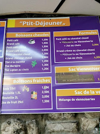 Menu / carte de Boulangerie La Baraka à Saint-Étienne
