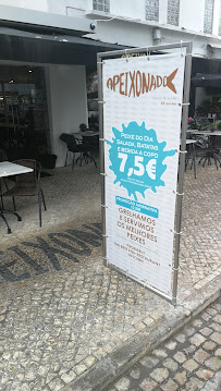 Menu / carte de Apeixonado à Costa da Caparica