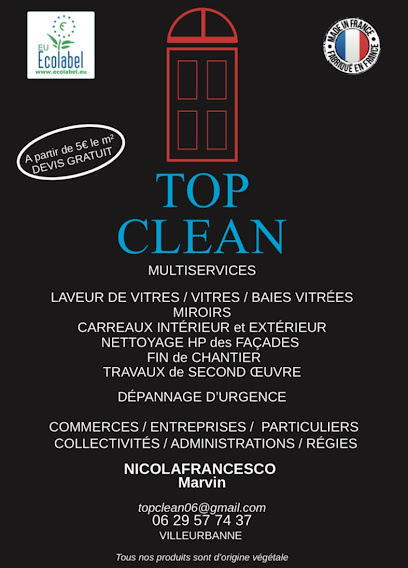 Nettoyage top clean multiservices