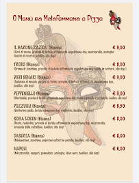 Menu du Pizzeria Malafemmena à Lecce